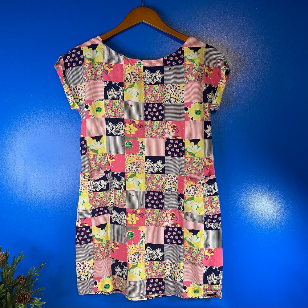 Lilly Pulitzer Rae Patchwork Mini Shift Dress - image 4